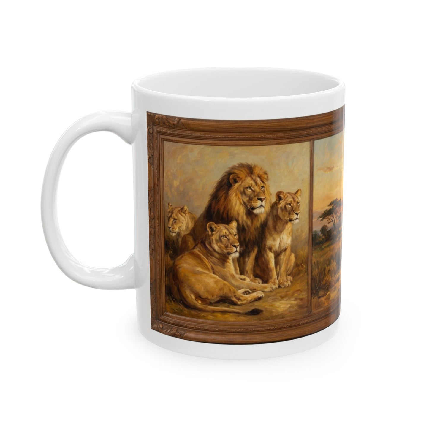 Royal Pride of Lions— Nature Collection | Coffee Mug 11oz