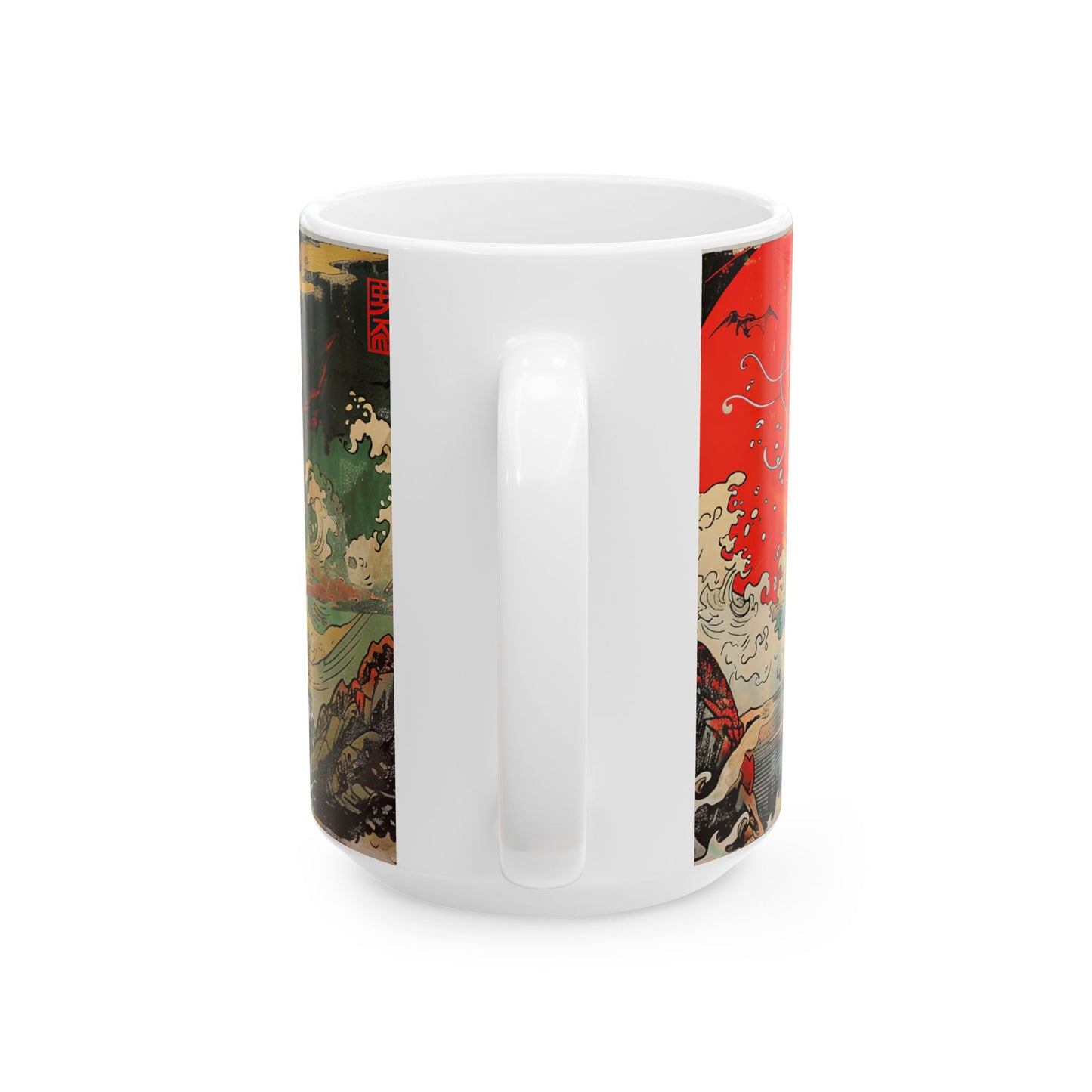 Mystical Elegance of the Eastern Dragon – Dragonzz Collection | Fantasy Coffee Mug 11oz / 15oz