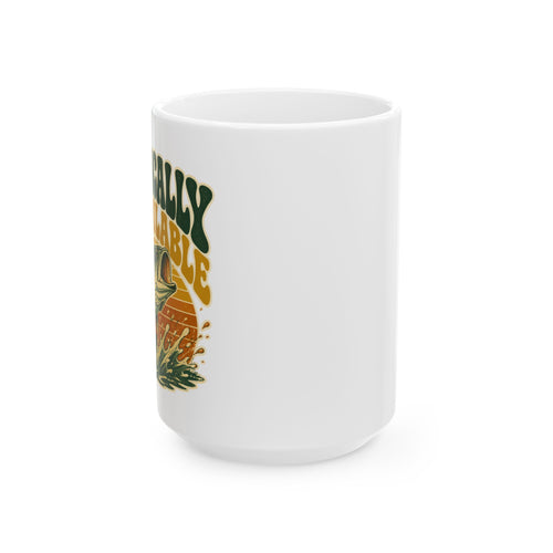 Bassically Unavailable – Fishing Humor Collection | Funny Coffee Mug 11oz / 15oz