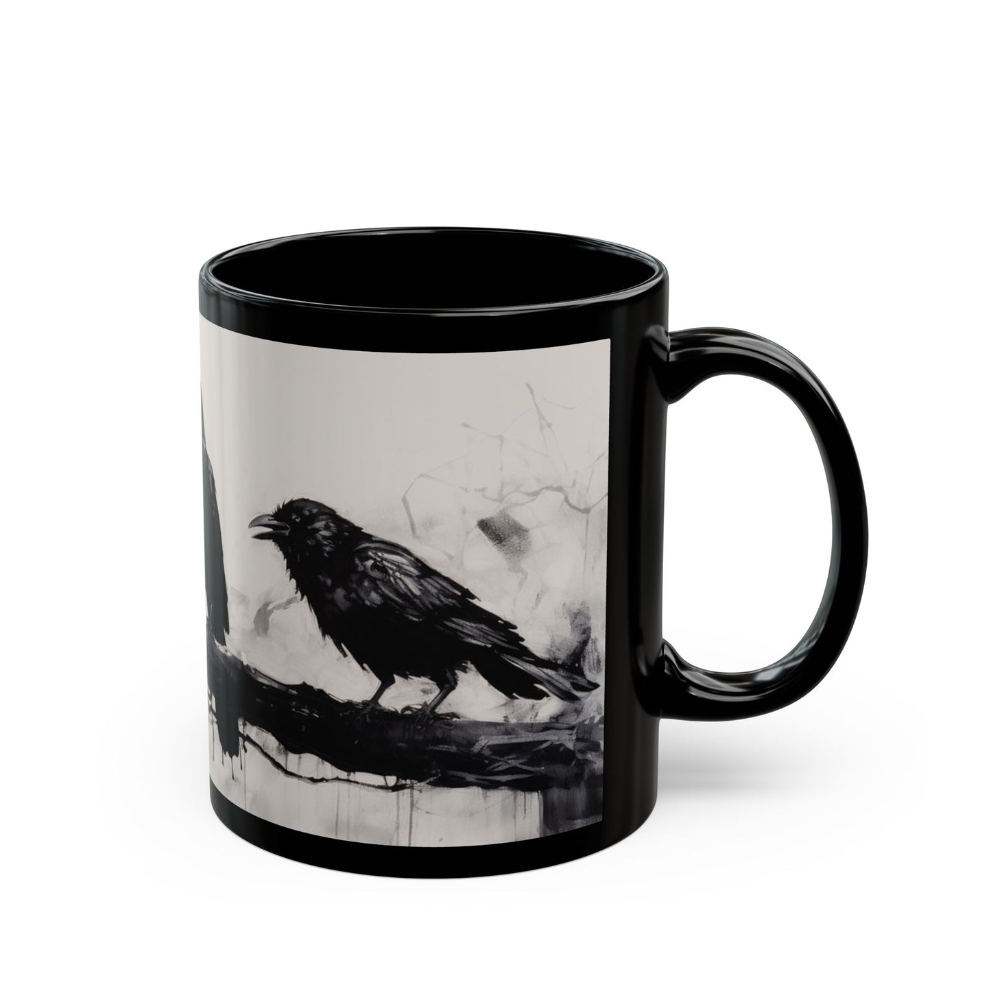 Council of Ravens – Birdzz Collection | Raven Coffee Mug 11oz