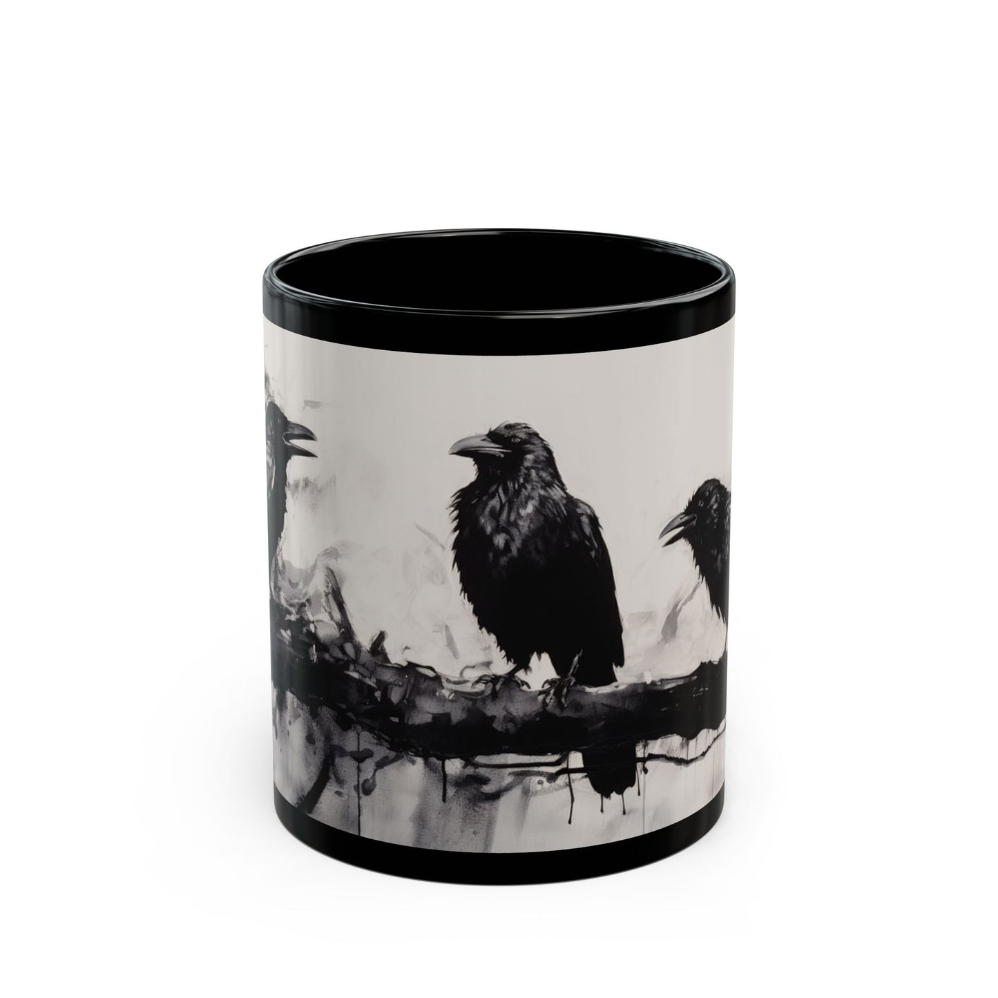 Council of Ravens – Birdzz Collection | Raven Coffee Mug 11oz