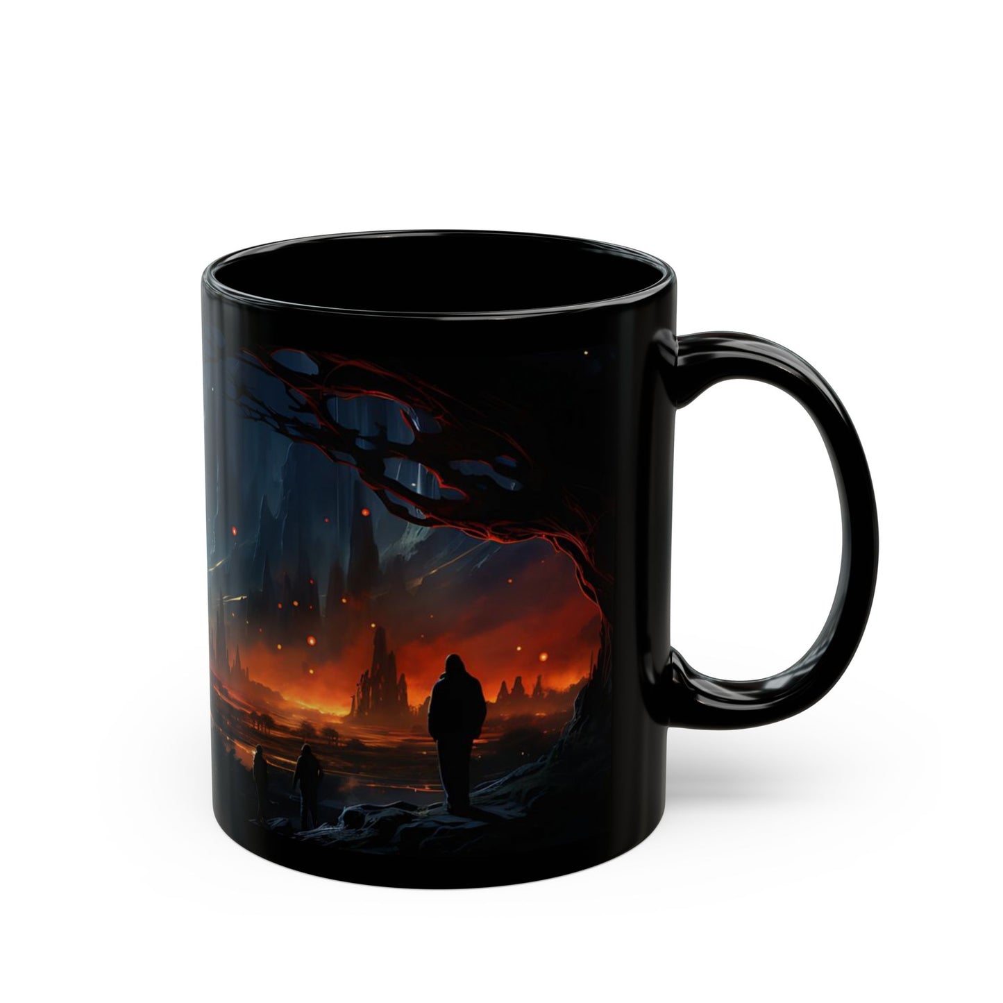 Galactic Escape – Rizz-Fi Collection | Sci-Fi Coffee Mug 11oz / 15oz