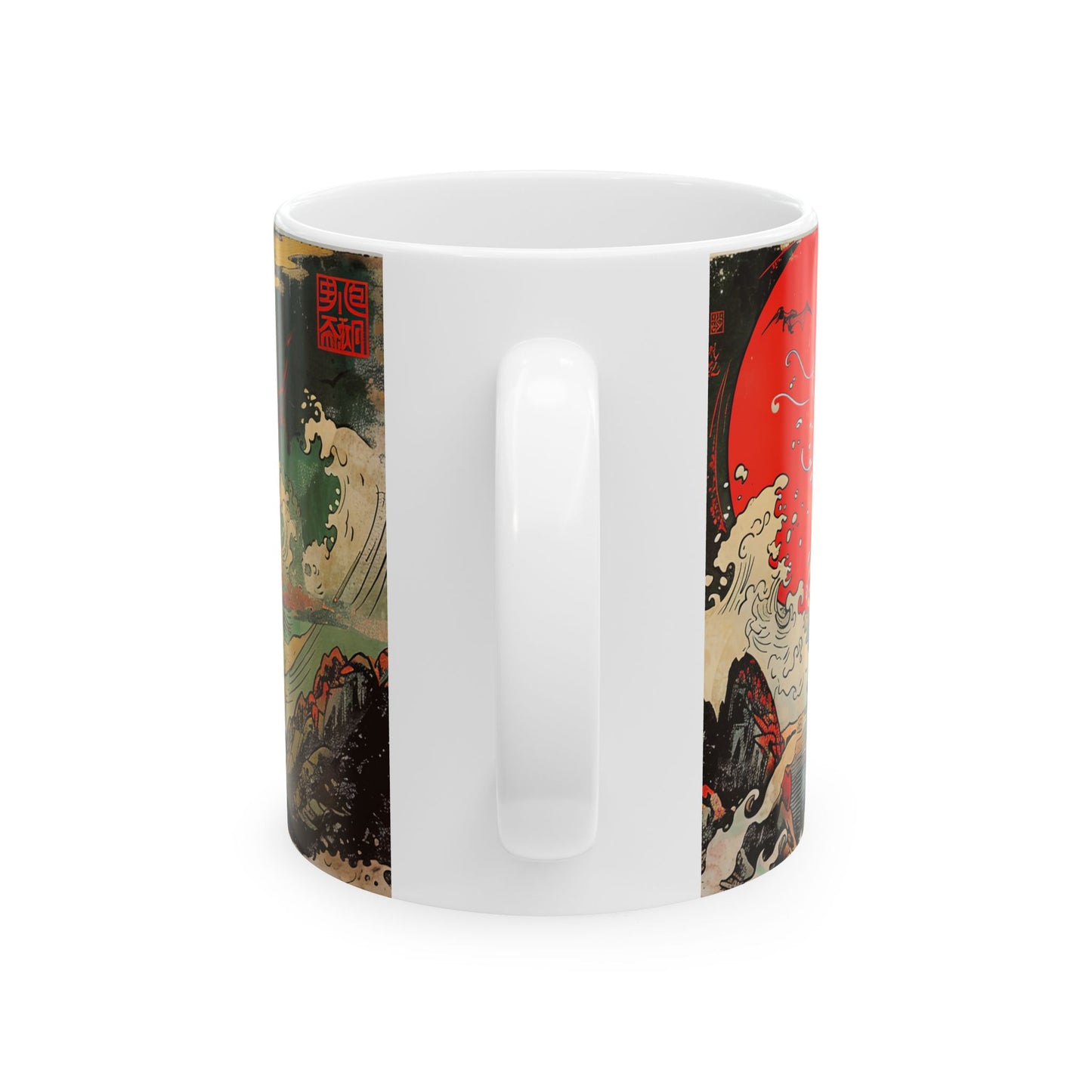 Mystical Elegance of the Eastern Dragon – Dragonzz Collection | Fantasy Coffee Mug 11oz / 15oz
