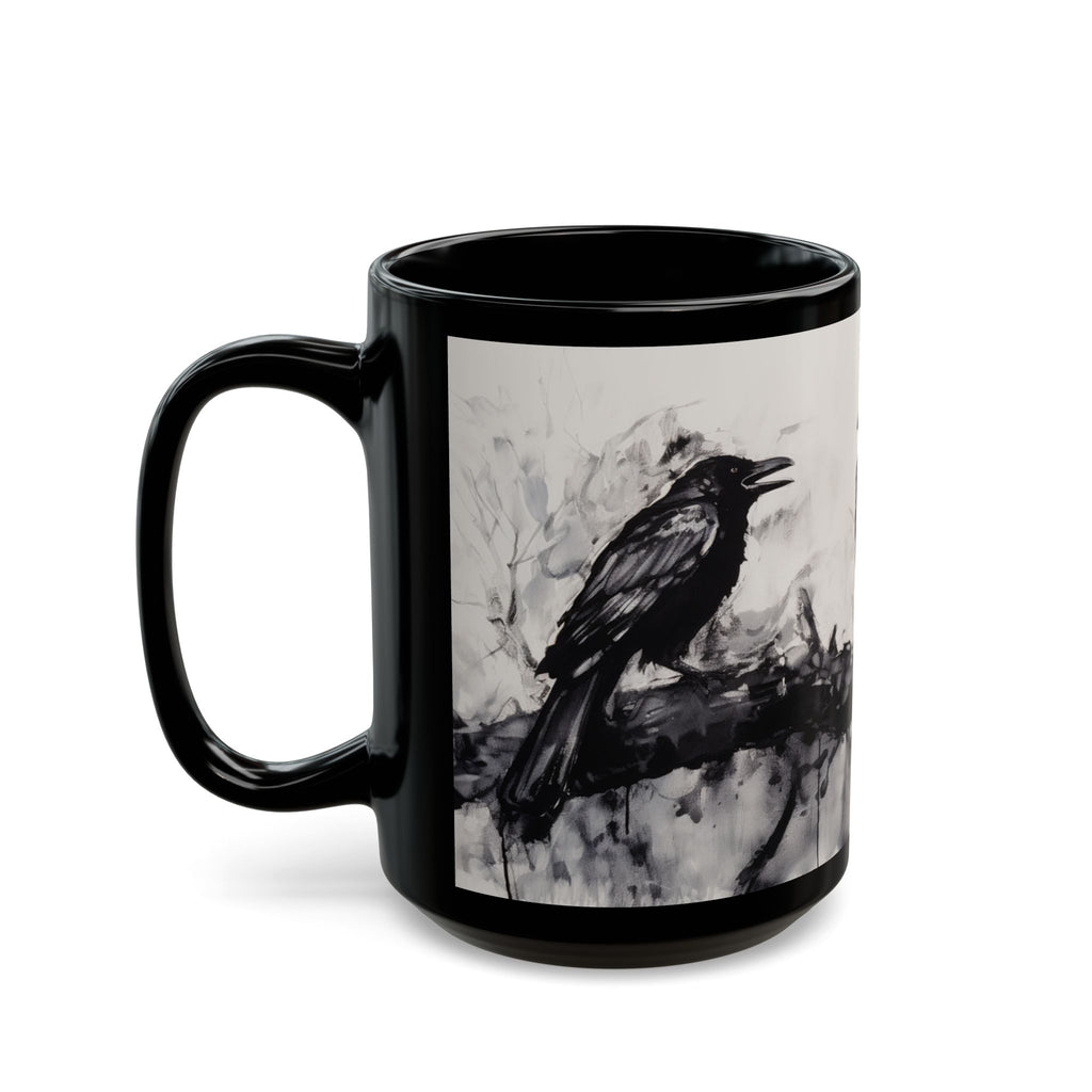 Council of Ravens – Birdzz Collection | Raven Coffee Mug 11oz