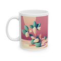 Abstract Geometric Ceramic Mug