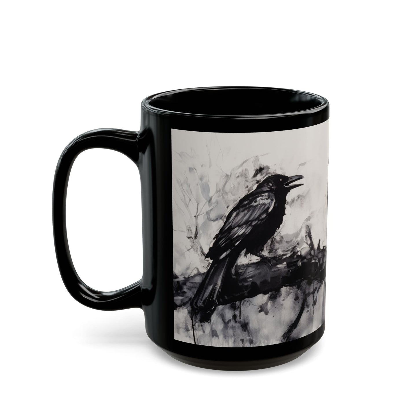 Council of Ravens – Birdzz Collection | Raven Coffee Mug 11oz