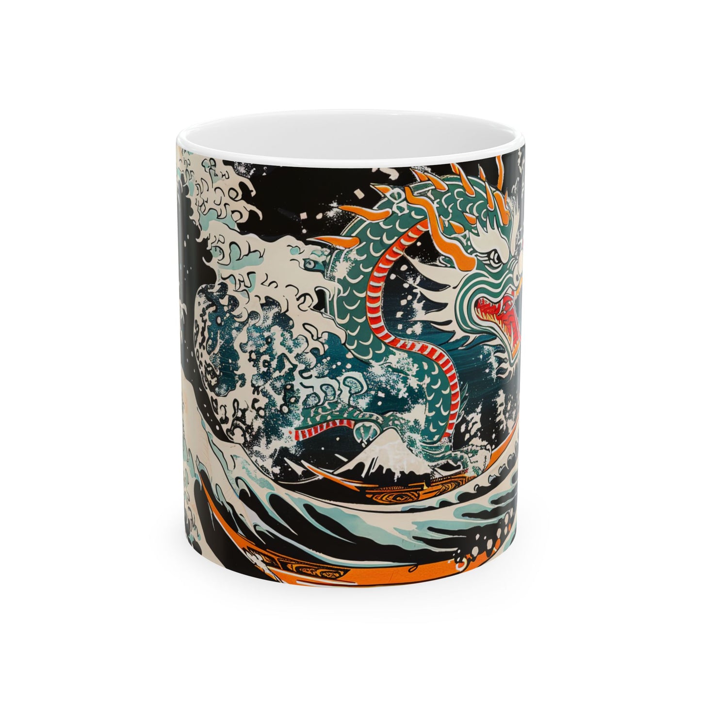 Dragon’s Fury Red Moon – Dragonzz Collection | Dragon Coffee Mug 11oz / 15oz