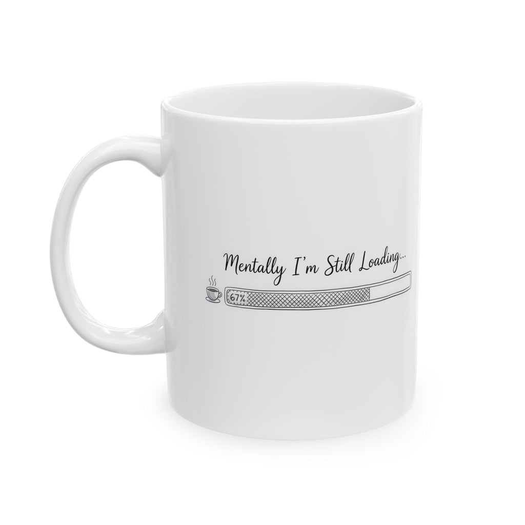 Mentally I’m Still Loading 67%– Humor Collection | Funny Coffee Mug 11oz / 15oz