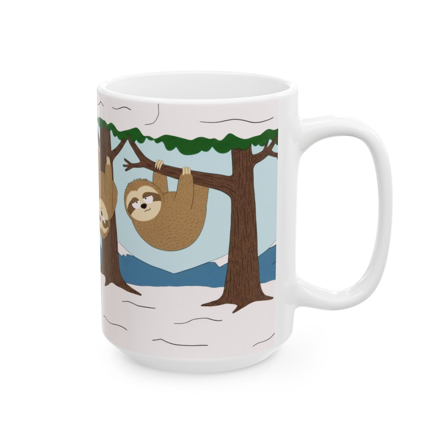 Sloth Park Parody – Humor Collection | Funny Coffee Mug 11oz / 15oz