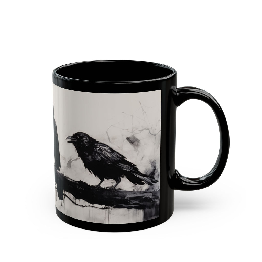 Council of Ravens – Birdzz Collection | Raven Coffee Mug 11oz
