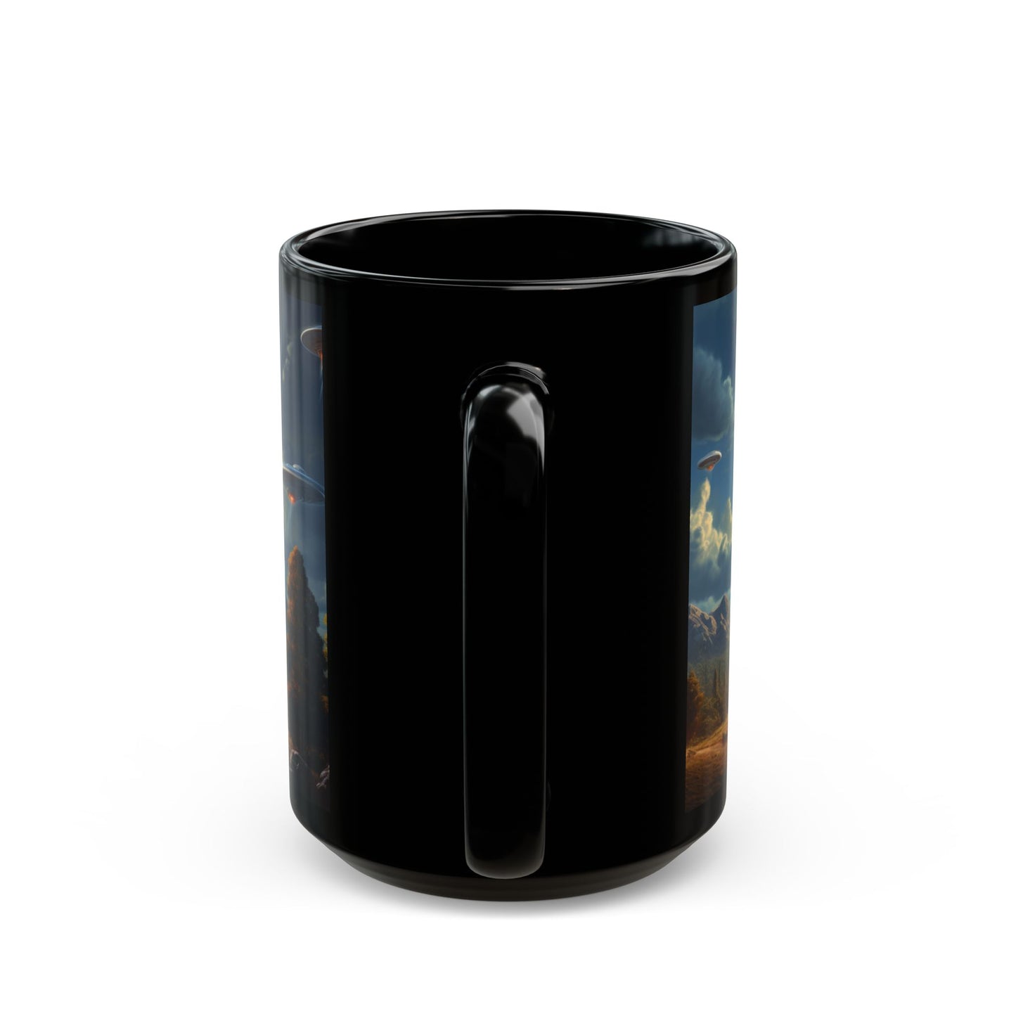 Dawn of the Cosmic Morning Brew – Rizz-Fi Collection | Sci-Fi Coffee Mug 11oz / 15oz