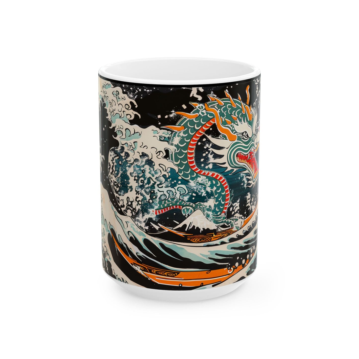 Dragon’s Fury Red Moon – Dragonzz Collection | Dragon Coffee Mug 11oz / 15oz
