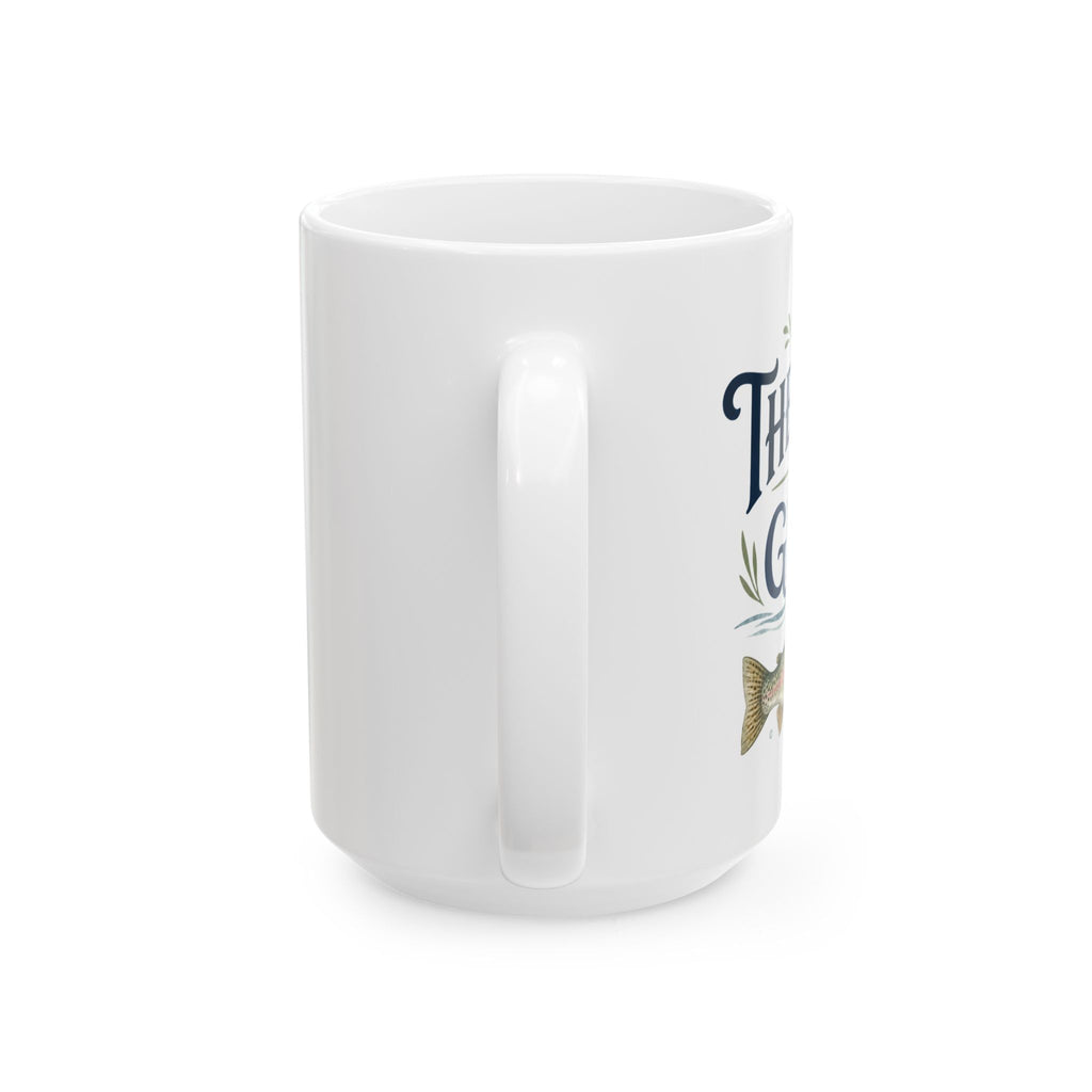 My Therapist Has Gills – Fishing Humor Collection | Funny Coffee Mug 11oz / 15oz