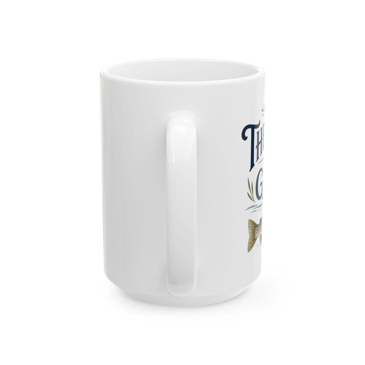 My Therapist Has Gills – Fishing Humor Collection | Funny Coffee Mug 11oz / 15oz