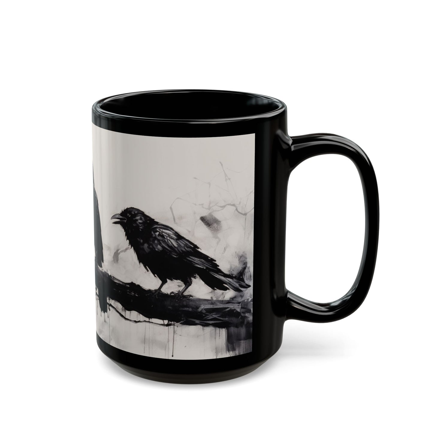 Council of Ravens – Birdzz Collection | Raven Coffee Mug 11oz
