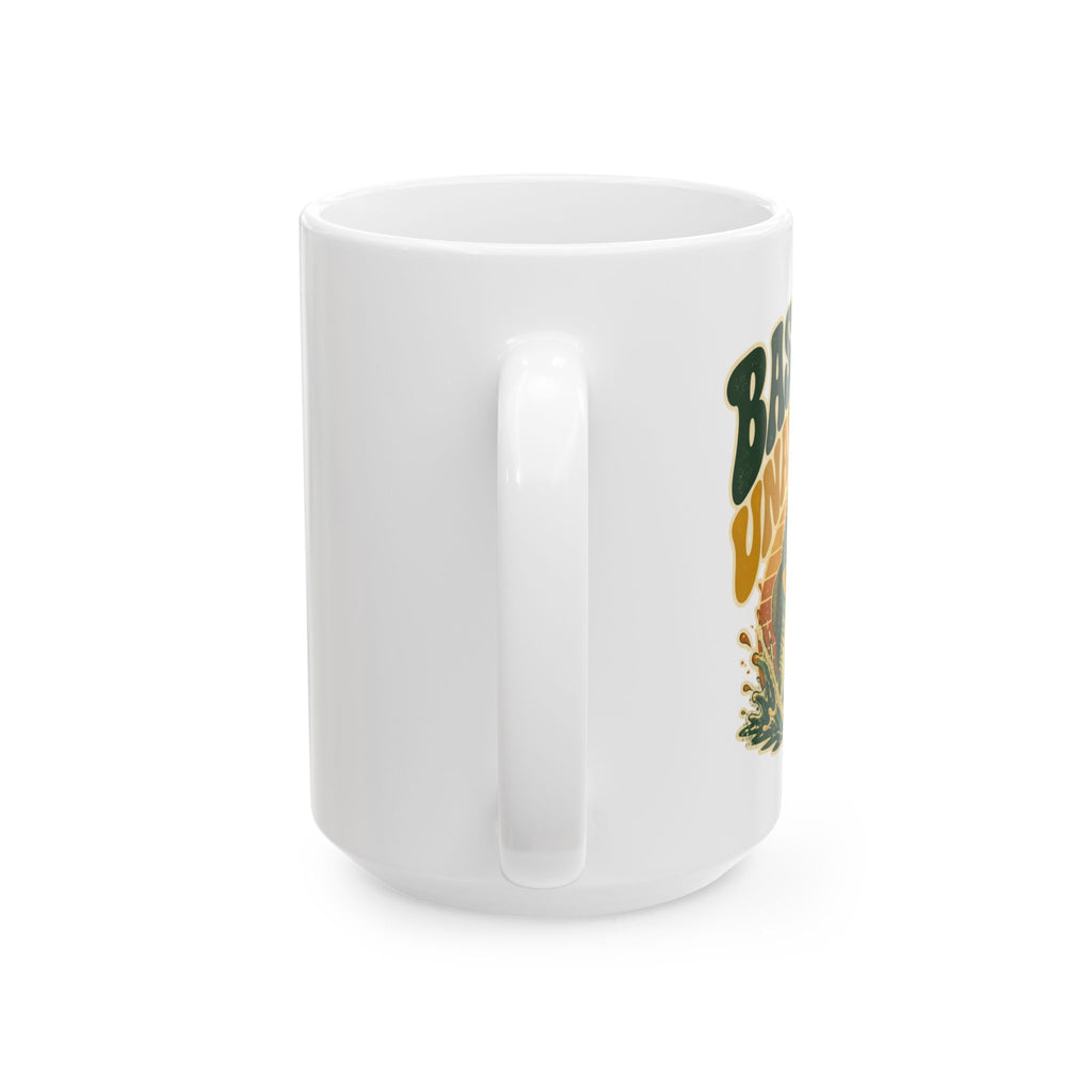 Bassically Unavailable – Fishing Humor Collection | Funny Coffee Mug 11oz / 15oz