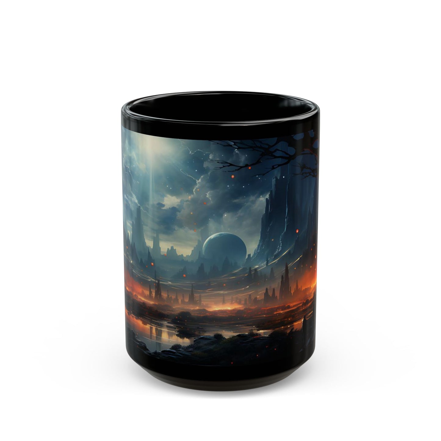 Galactic Escape – Rizz-Fi Collection | Sci-Fi Coffee Mug 11oz / 15oz