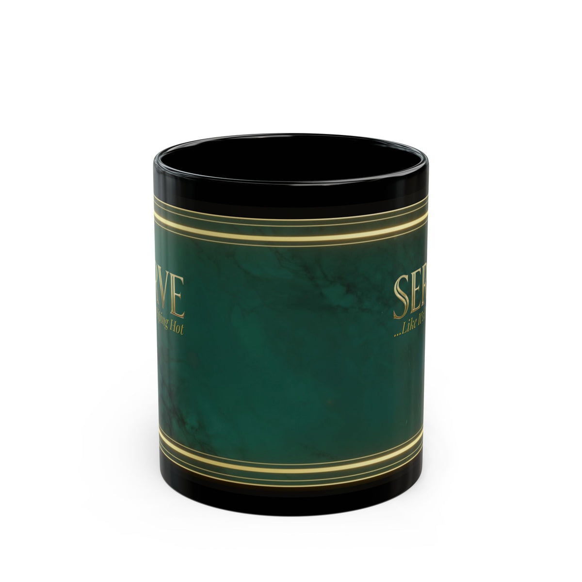 Piping Hot Art Deco – Humor Collection | Retro Coffee Mug 11oz / 15oz
