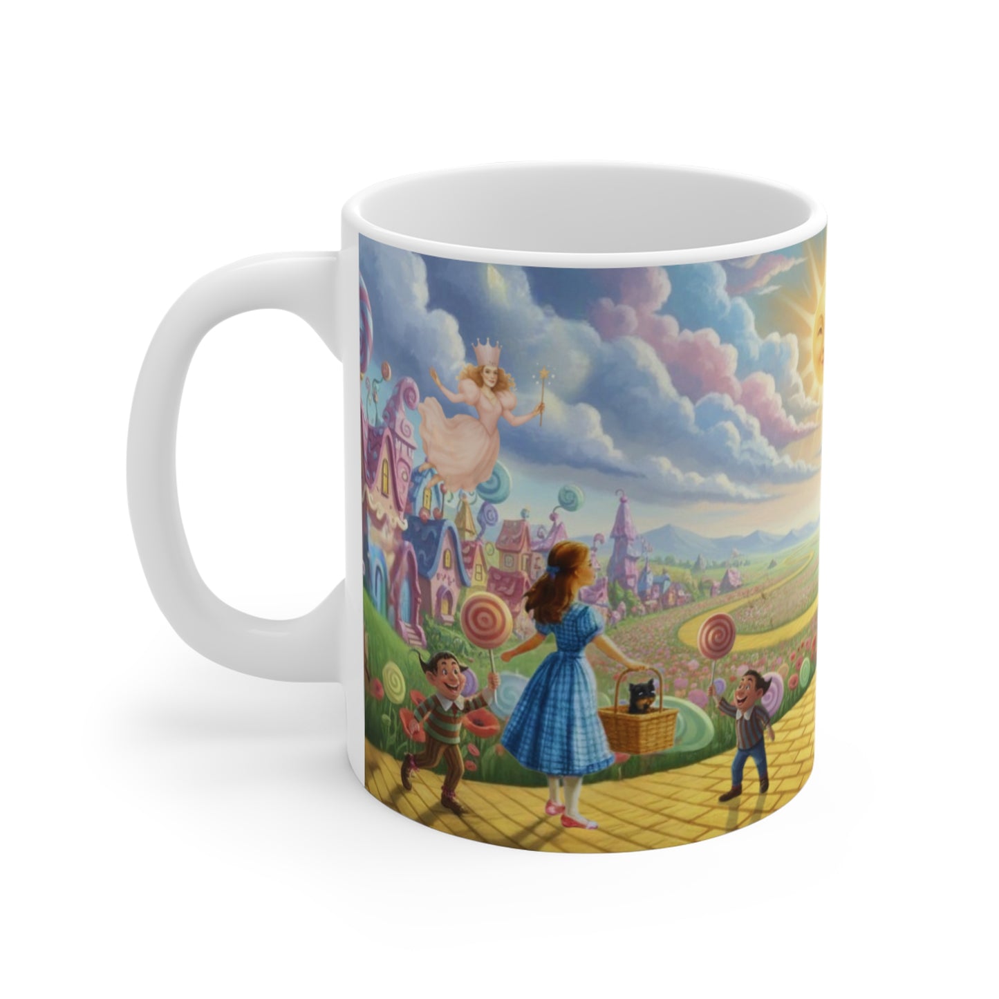 Yellow Brick Road – Wizard Oz Collection | Fantasy Coffee Mug 11oz / 15oz