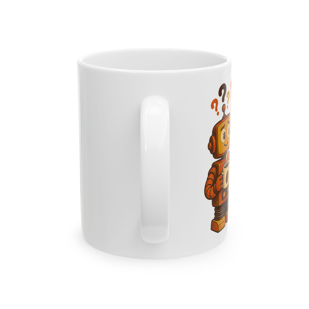 Powered by Coffee & Questionable Prompts – AI Humor Collection | Funny Coffee Mug 11oz / 15oz