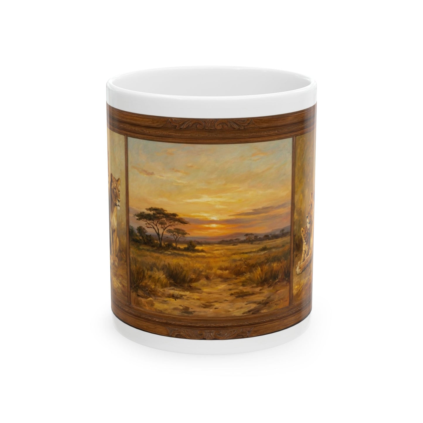 Royal Pride of Lions— Nature Collection | Coffee Mug 11oz