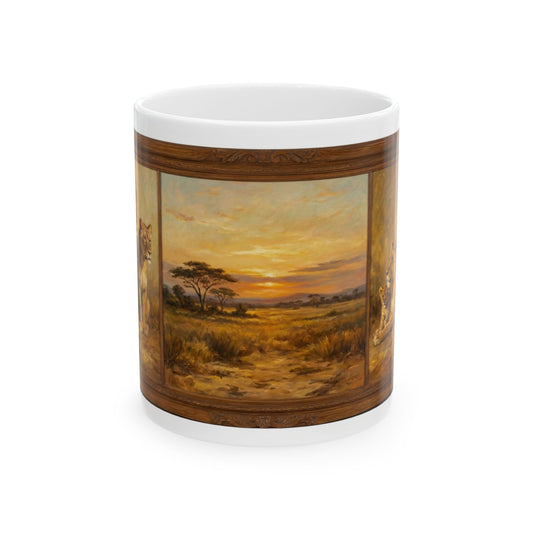 Royal Pride of Lions— Nature Collection | Coffee Mug 11oz