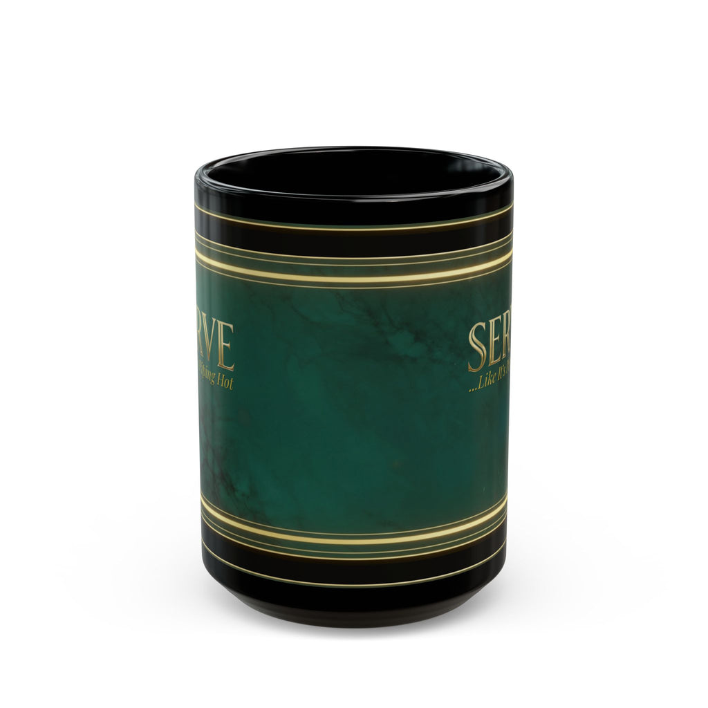 Piping Hot Art Deco – Humor Collection | Retro Coffee Mug 11oz / 15oz