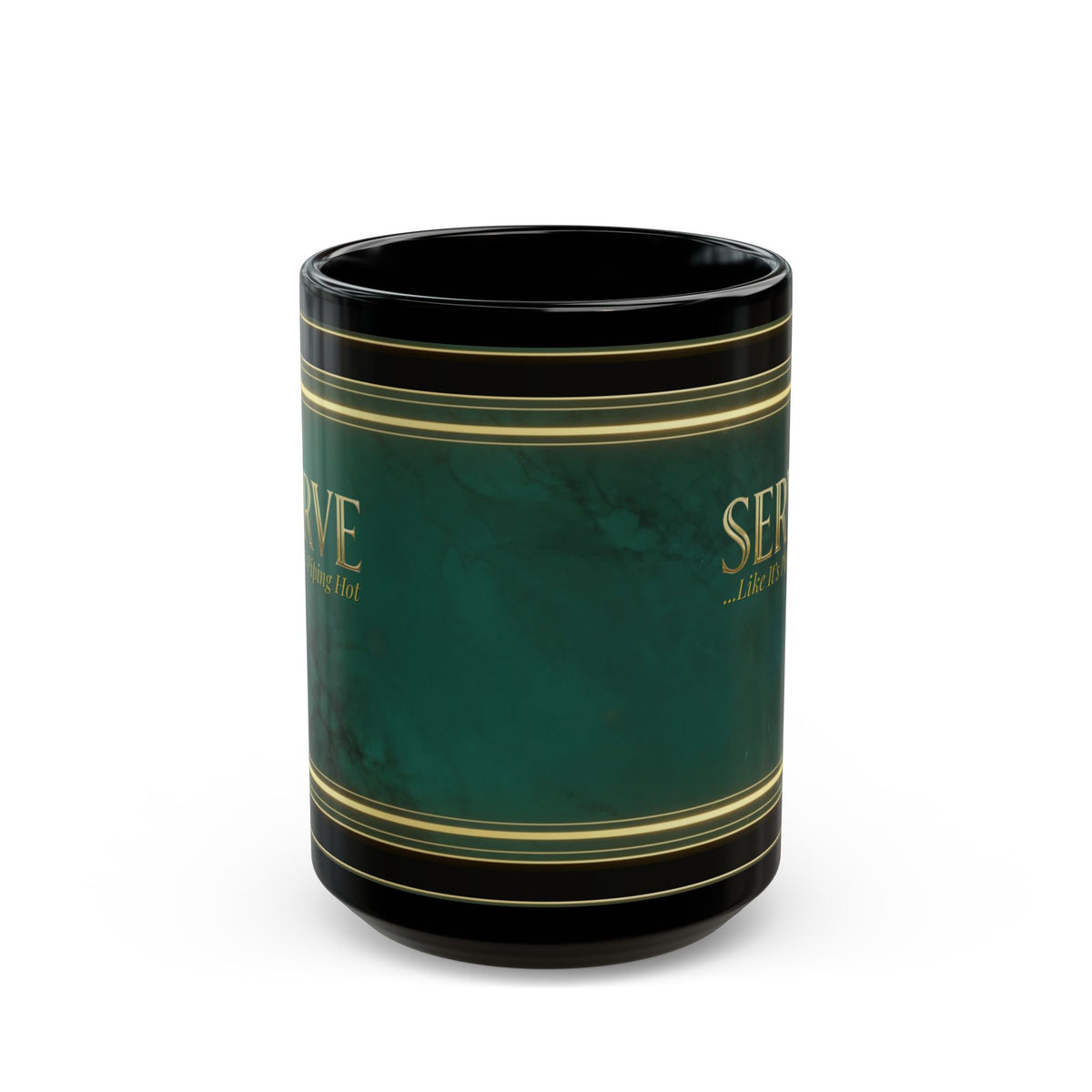 Piping Hot Art Deco – Humor Collection | Retro Coffee Mug 11oz / 15oz