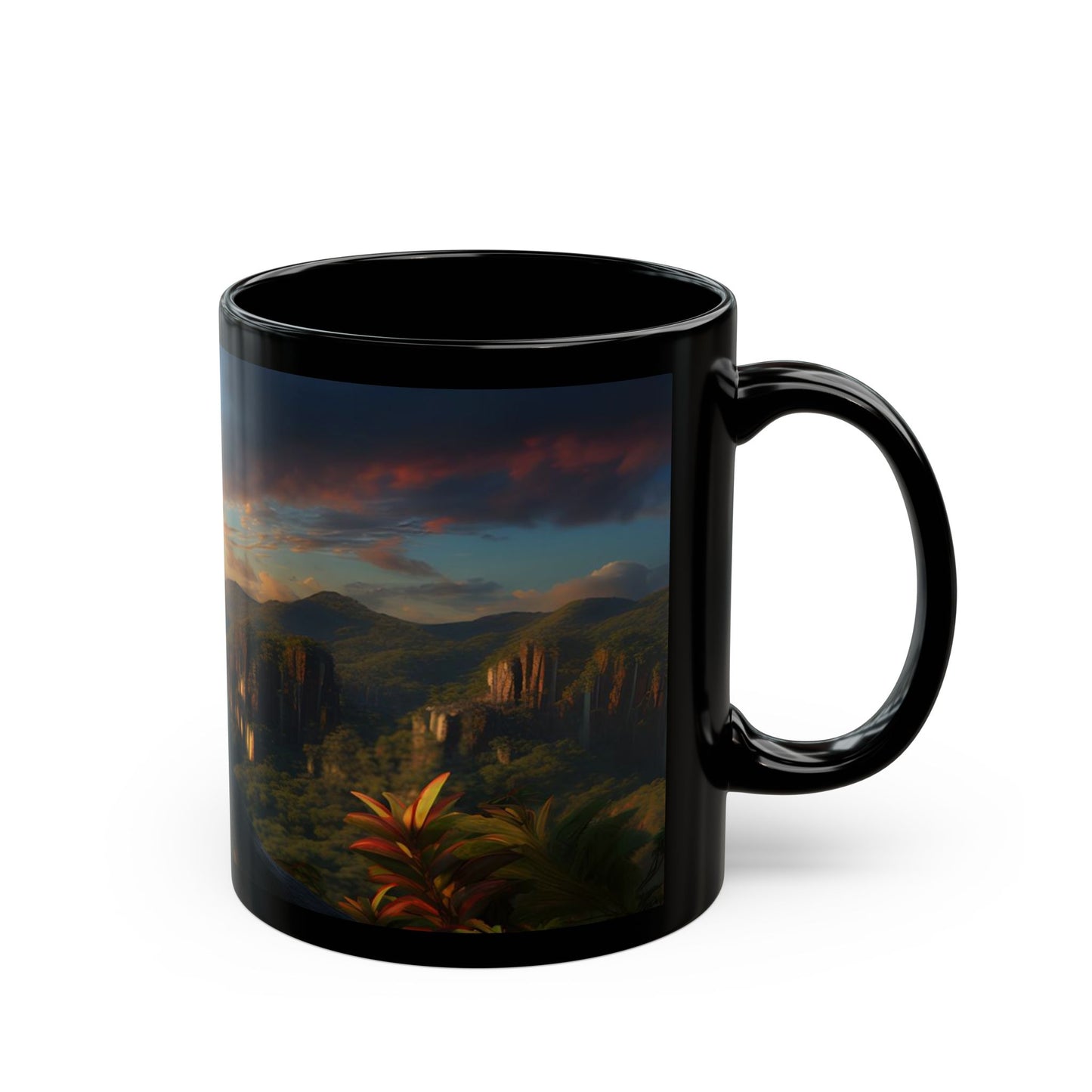 Parrot Paradise Sunset – Birdzz Collection | Parrot Coffee Mug 11oz / 15oz