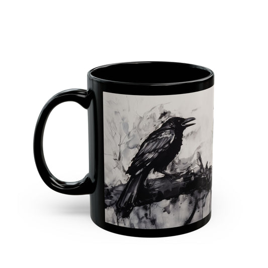 Council of Ravens – Birdzz Collection | Raven Coffee Mug 11oz