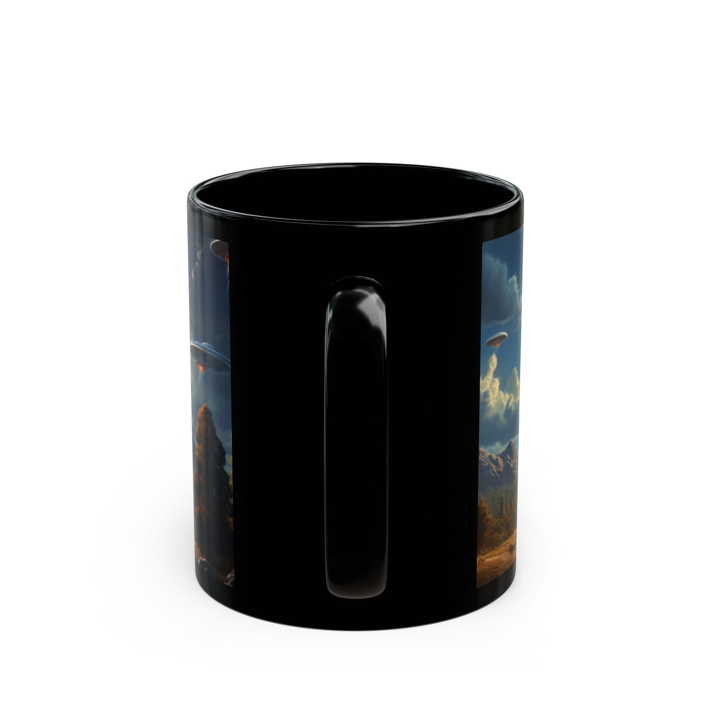 Dawn of the Cosmic Morning Brew – Rizz-Fi Collection | Sci-Fi Coffee Mug 11oz / 15oz