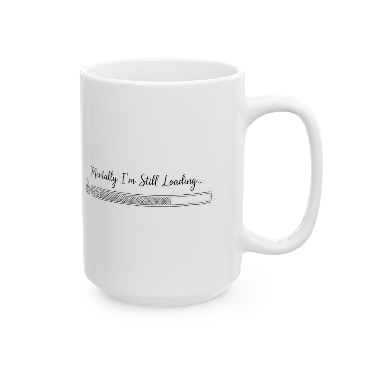 Mentally I’m Still Loading 67%– Humor Collection | Funny Coffee Mug 11oz / 15oz