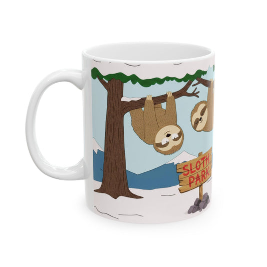 Sloth Park Parody – Humor Collection | Funny Coffee Mug 11oz / 15oz