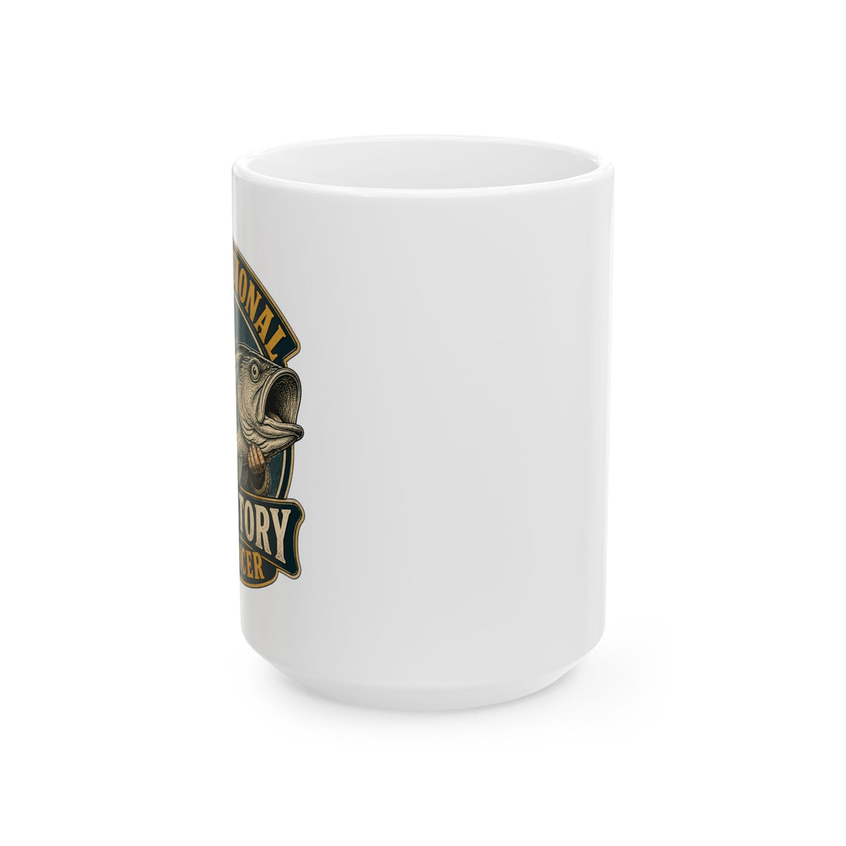 Professional Fish Story Enhancer – Fishing Humor Collection | Funny Coffee Mug 11oz / 15oz